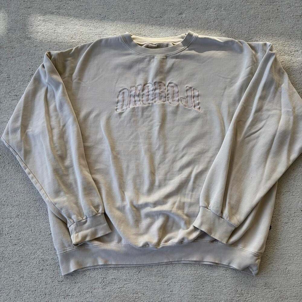 Ragwear Okoboji Cream Crewneck Sweatshirt XL